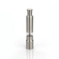 Stainless Steel Thumb-Push Spice Grinder | Manual Pepper & Salt Mill with Ceramic Burr
