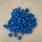 100Pcs 8 Colors Wooden Game Pieces Colorful Chess Pieces  Games Accessories 10*5MM