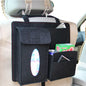 Woolen Felt Car Trunk Organizer Multi-Pocket Under-Seat Cargo Storage Bag