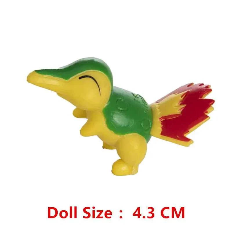 Pokemon 4-13Cm New Cartoons Movie Anime Figure Pikachu Mewtwo Charmander Blastoise Gurado Pet Action Model Toy Gifts