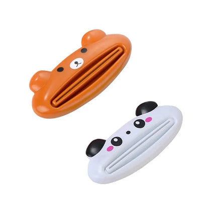 Animal Toothpaste Squeezer Tube Roller – Cute Cartoon Toothpaste Dispenser for Bathroom