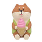 Cute Cat Ornament Admiring Flowers Scene ZAKKA Cherry Blossom INS Trendy Toy DIY Resin Handicraft Ornament