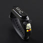Kids LED Touch Sports Watch – Silicone Digital Bracelet, 45mm Waterproof (5ATM) Cartoon Character Design for Girls & Boys