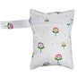 Waterproof PUL Wet/Dry Diaper Bag 20 x 25 cm (7.9 x 9.8 in) Travel Stroller Mini Handbag with Zipper