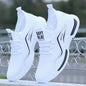 Men's Slip-On Breathable Running Sneakers – Non-Slip Gym & Walking Shoes