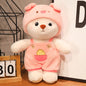25/35cm (9.8/13.8 in) Anime Cosplay Joint Plushies Bear, Bunny, Duck, Shark and Pig Soft Stuffed Dolls for Girls