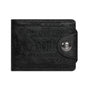 PU Leather Wallet with USD Print, High-Capacity Card & Cash Organizer with Zipper