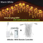Waterproof LED String Lights 3.5–25m (11.5–82 ft) | Warm White / Cold White / Multicolor | 8 Modes IP65 EU Plug