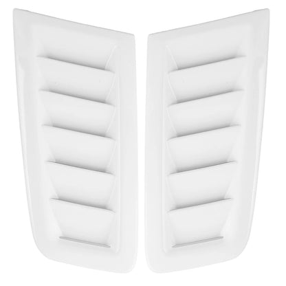 2PCS Hood Vents Focus RS MK2 Style The latest solid material, durable and hardened ABS Universal
