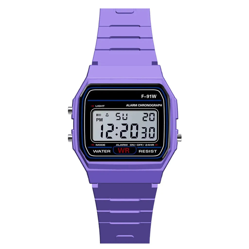 Waterproof LED Digital Military Sport Watch – Analog-Digital Unisex Kids & Women Alarm Wristwatch