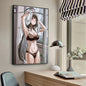 B-Blue Archive Rio Poster HD Posters Home Room Bar Cafe Decor Art Wall Painting Picture