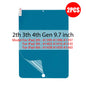 Paper-Feel Matte Screen Protector for 11-Inch (27.9 cm) iPad, 2-Pack PET Film, Anti-Glare, No Glass