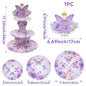 Purple Butterfly Disposable Tableware Napkin Butterfly Birthday Party Decor Girl Baby Shower Baptism Gender Reveal Supplies