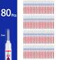 Waterproof Long-Head Deep-Hole Marker Pens 20mm Tip — Permanent Oil Ink for Metal, Wood & Carpentry (Black, Blue, Red, Green)