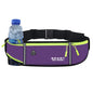 Lightweight Running Waist Bag with 3 Waterproof Pockets – Phone & 350ml Water Bottle Holder, Reflective, 41×11 cm (16.1×4.3 in)
