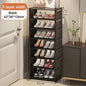 Multi-Layer Stackable Shoe Cabinet Shoes Storage Rack foldable free combination shoe rack For Entry Wall Corner Shoes Shelf