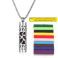 Stainless Steel Aromatherapy Necklace – Oil Diffuser Pendant