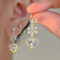 2024 Stars Tassel Earrings – Korean Rhinestone Drop Earrings for Women