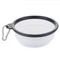 Collapsible TPR Travel Pet Bowl for Dogs & Cats — Portable Food & Water Dish (350/650/1000 ml | 12/22/34 oz)