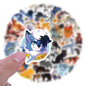 60/120PCS Cat Warriors Cartoon Graffiti Sticker Car Luggage Water Cup Skateboard Stationery Sticker
