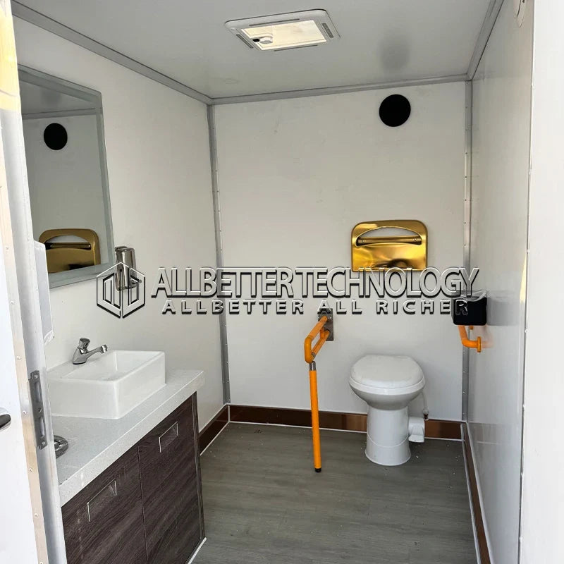 Allbetter Luxury Event Mobile Portable Camp Toilet Restroom Trailers