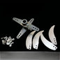 Feed Chopper Blade for Chickens Ducks Geese Pigs - Fruit & Vegetable Cutter Grass Shredder