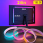 USB RGB LED Backlight Strip for Monitors – Ambilight Sync PC Gaming Ambient Light, Fits 24–34 in (61–86 cm)