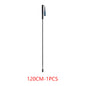 Ultralight Carbon Fiber Trekking Poles 5-Section Folding Anti-Shock Hiking and Walking Sticks 110/120/130 cm (43/47/51 in)