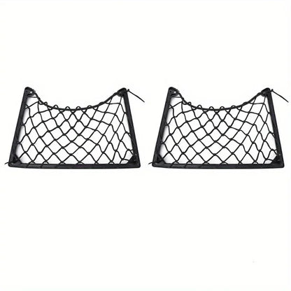 1PC Large Elastic Mesh Storage Shelf – Car Magazine Organizer Net for Vehicles, RVs, Campers & Boats