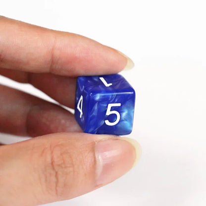 10 Pcs/set Digital Dice Funny Puzzle Game Accessory 16 Mm