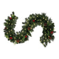 1.8/2.7M Christmas Decoration Rattan Christmas Garland Red Berrys Branches Stylish DIY Wreath Party Decoration Home Wall Door