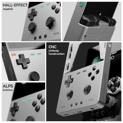TRIMUI BRICK PRO Handheld Game Console - 3.95" IPS, Allwinner A133P, Linux, Hall Effect, 5000mAh, 3 Colors