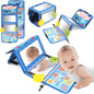Black and White Baby Floor Mirror Tummy Time Sensory Toys 6-24 Months Baby Toys Montessori Toys Crawling Development Baby Toys