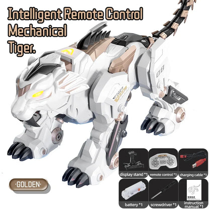 JJRC R38 RC Robot Children's Educational Toy Smart Programming Remote-Controlled Mechanical Tiger Sensory Bionic Dancing Robot