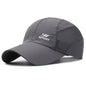 UV Protection Baseball Cap – Quick-Drying, Breathable Strapback for Hiking & Fishing