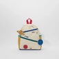 Planet Print Kids Canvas Backpack for Ages 4-6 — Kindergarten School Bag, Unisex