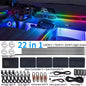 Universal 18-in-1 RGB Car Ambient Light – Interior Neon Strip Kit