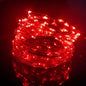 USB Powered Silver Wire Fairy Lights - Waterproof LED String Lights (1–20 m / 3.3–65.6 ft) Warm White Multicolor for Christmas, Wedding & Party