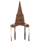 Fashion Movies Witch Wizard Hat Sorting Hat Leather Halloween Party Props Dress Up Hat Men Cosplay Costume Accessories