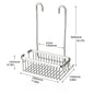 No-Drill Toilet & Shower Rack – Bathroom Storage Basket for Bath Products