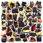 10/30/50pcs Cute Cartoon Cat Graffiti Stickers Decal Scrapbook Diary Phone Motorcycle Laptop Kawaii Waterproof Sticker Kids Toy