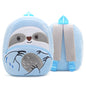 Cute Plush Animal Kids Backpack - Cartoon School Bag for Girls & Boys, Soft Preschool Backpack