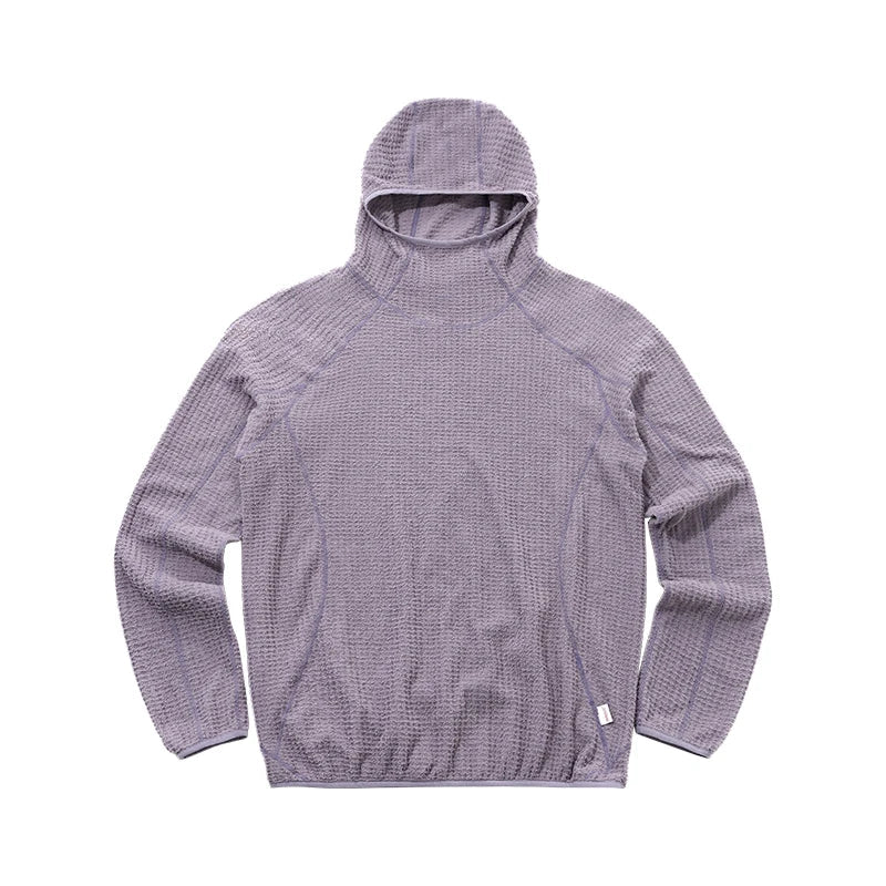 Lightweight Thermal Hooded Sweatshirt – Thickened Warm Unisex Hoodie for Autumn & Winter, Solid Colors