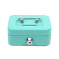 Mini Metal Money Box with Key Lock – Lockable Coin Safe for Adults & Kids