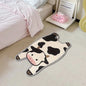 VIKAMA Cartoon Duck Carpet Bathroom Non-Slip Absorbency Foot Pad Bedroom Bed Soft  Comfortable Foot Pad Home Decoration