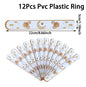 EID Mubarak Wrist Strap Clap Ring Slap Bracelets Ramadan Decoration For Home 2025 Kareem Islamic Muslim Party Eid Al Adha Gifts
