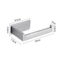 Self-Adhesive Stainless Steel Toilet Paper Holder Matte Black – No-Drill Wall Mount