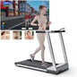 3.5HP Foldable Treadmill Walking Pad 350 lb (158 kg) Capacity 6% Incline 10 MPH/16 KPH LCD & App for Home Office
