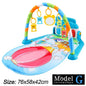 Baby Fitness Play Gym with Music & Piano Mat