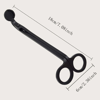 Candle Wick Trimmer Scissors – Metal Wick Cutter for Scented Candles, Even Burn